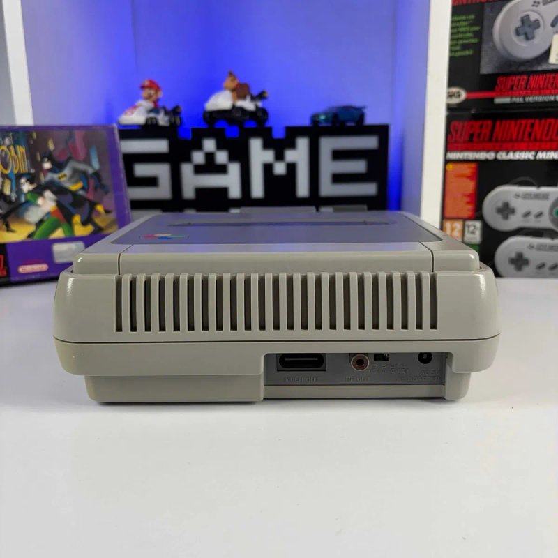 Консоль Nintendo SNES SNSP-001A + Геймпад SNES Japan Style Б/У Приставка Нінтендо СНЕС ретро з контролер асортимент снес нес консолі — фото 3