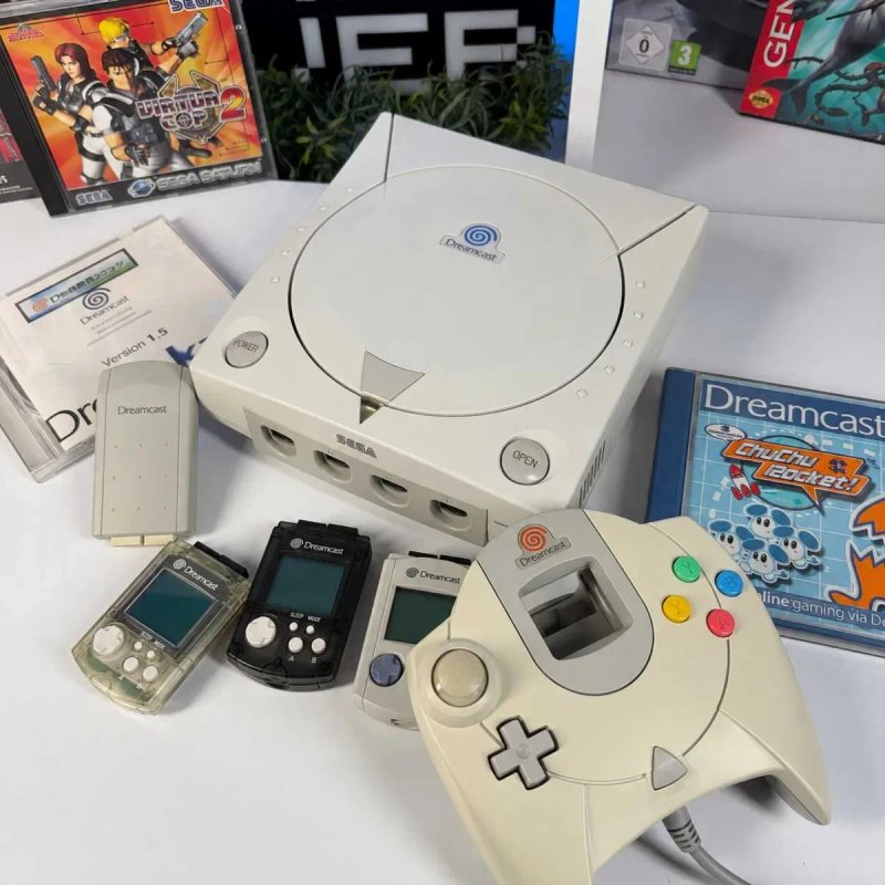 Консоль Sega Dreamcast Б/У Приставка Сега Дрімкаст Оригінальні ретро консолі SEGA — фото 8