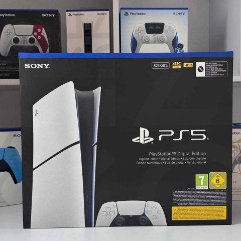 Консоль Sony PS 5 Slim Digital Edition 825GB White Нова Приставка