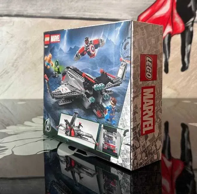 Конструктор LEGO Super Heroes Marvel 76347 Месники: Судний день Квінджет — фото 3