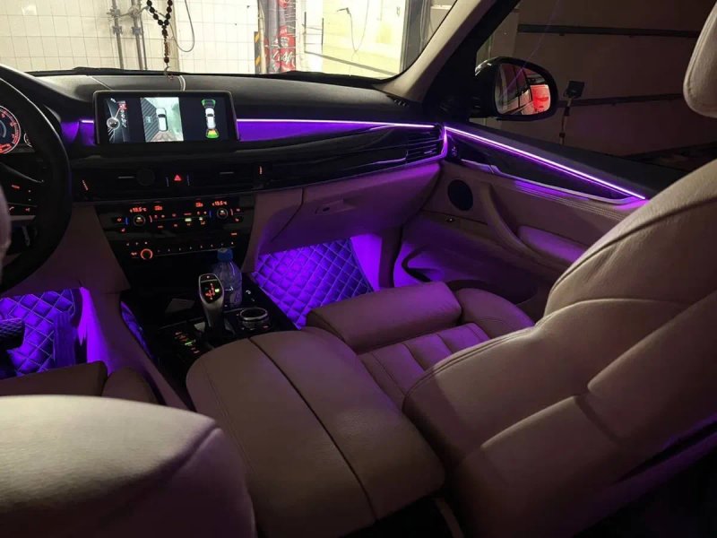 Контурна підсвітка салону Ambient Light (Чорна) — фото 5