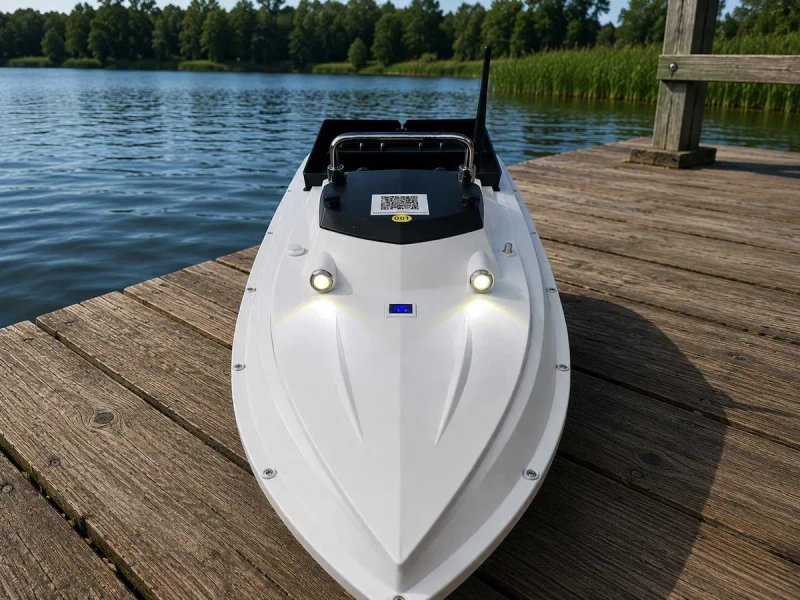 Кораблик для рыбалки D80E GPS 100 точек 46800 mAh 12V | Карповый прикормочный Рибацький Короповий — фото 4