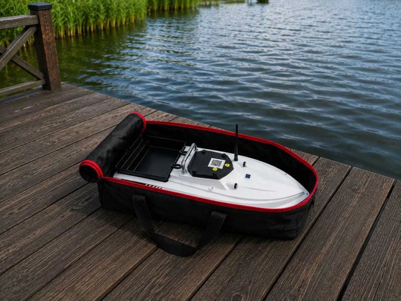 Кораблик для рыбалки D80E GPS 100 точек 46800 mAh 12V | Карповый прикормочный Рибацький Короповий — фото 6