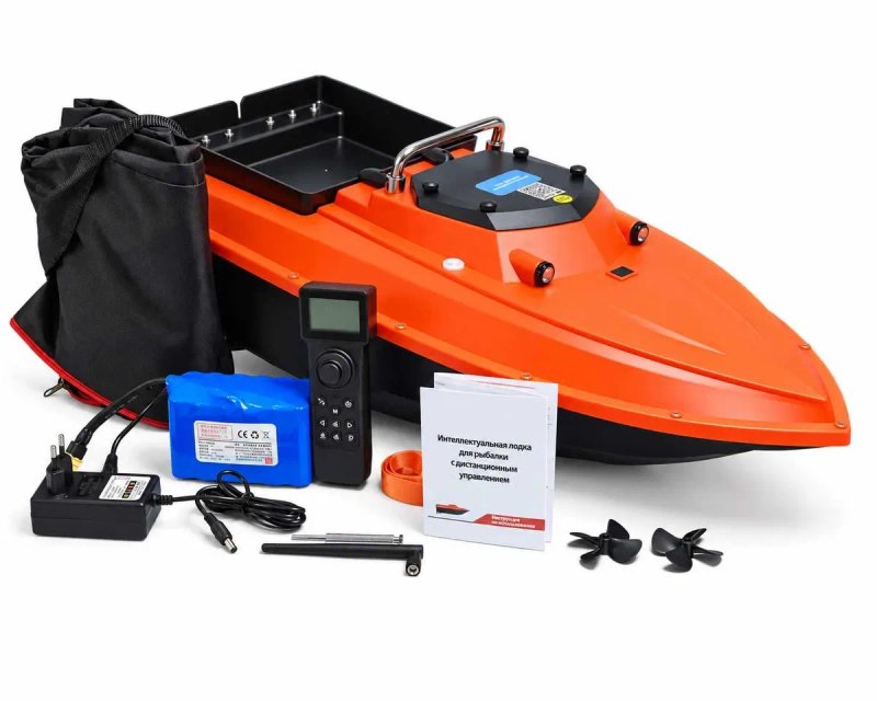 Кораблик риболовлі D80B/E GPS 100 точок 12V 46800 mAh Карповий Прикормочний для завозу прикормки для рибалки Карповый Рибацький рыбалки Рыболовный — фото 6