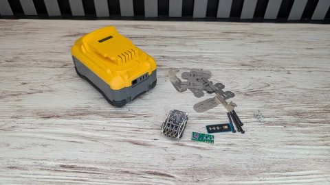 Корпус для акумулятора з платою DeWalt 18v/20v DCB2108 DCB208 DCB206 (21700)