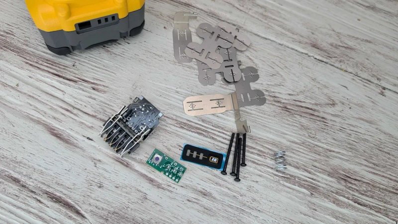 Корпус для акумулятора з платою DeWalt 18v/20v DCB2108 DCB208 DCB206 (21700) — фото 2