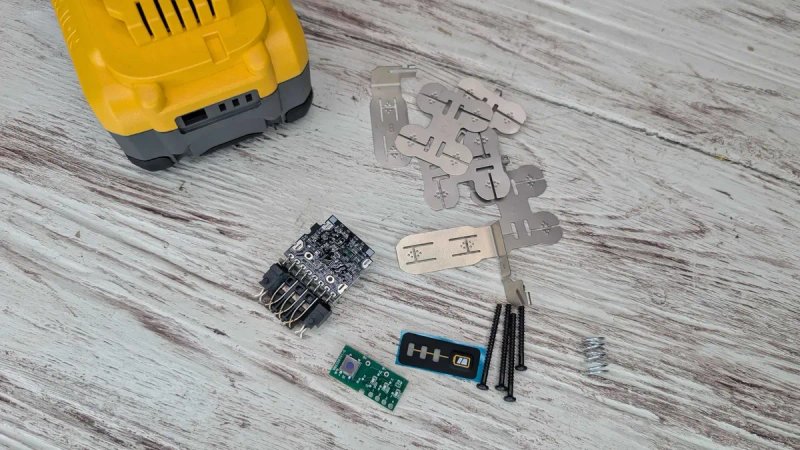 Корпус для акумулятора з платою DeWalt 18v/20v DCB2108 DCB208 DCB206 (21700) — фото 3