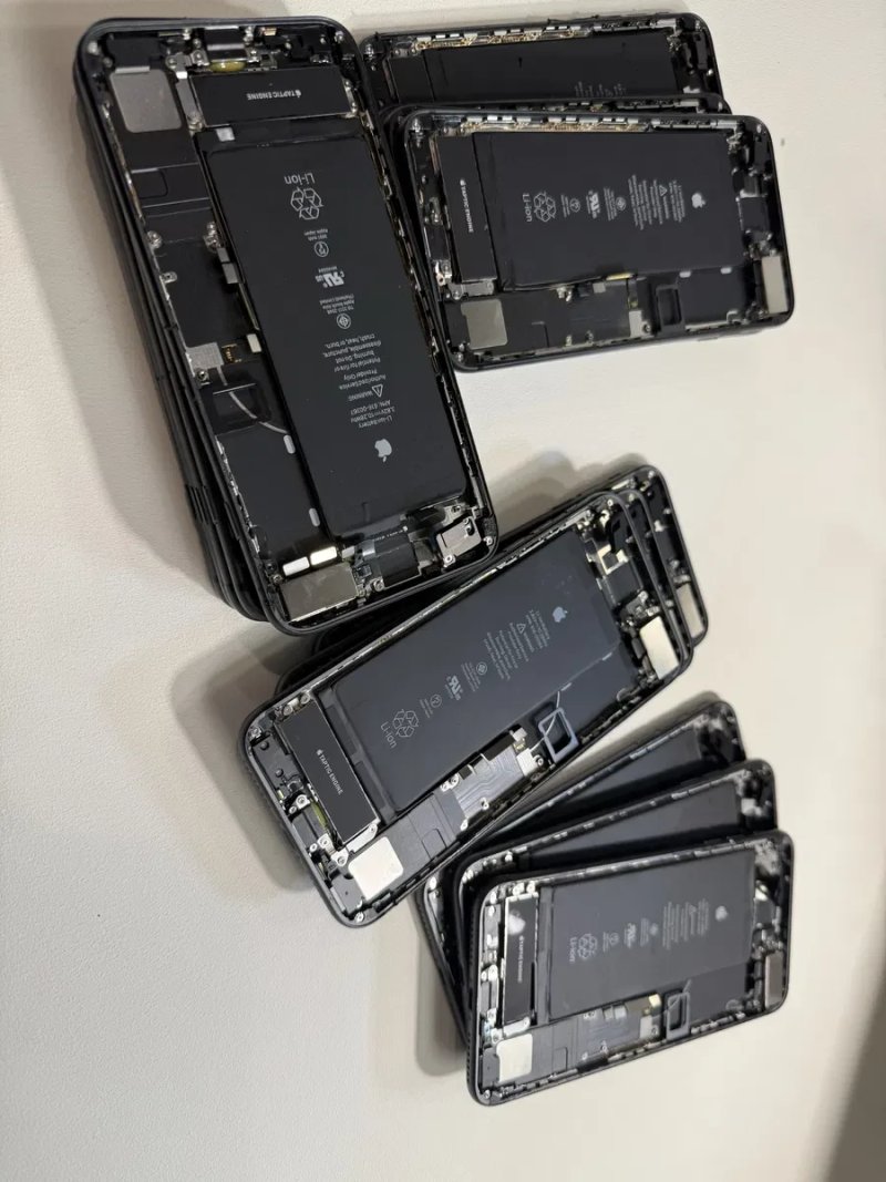 Корпус iPhone 8 Plus Space Gray оригінальний крышка стекло оригінал чорний айфон 8 розборка ремонт оригинальный разборка + плюс запчасти камера шлейф — фото 2