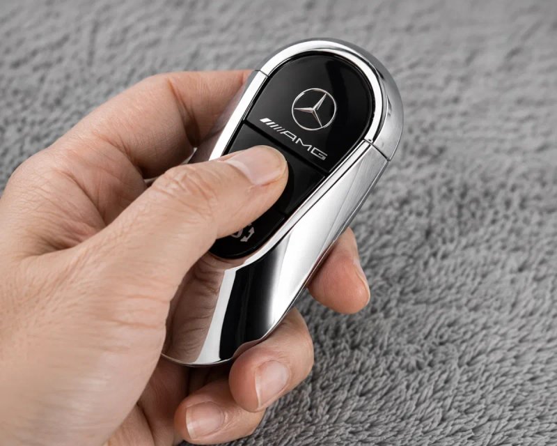 Корпус ключа Mercedes-Benz AMG Maybach W223 W206 W214 EQS EQE | Кнопки, кришка ключа — фото 5