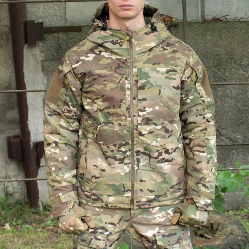 Костюм тактичний 3в1 IDOGEAR G3 мультикам куртка Dragon Omni Heat штани G3 з наколінниками убакс G2 військова форма ЗСУ утеплений комплект — фото 4