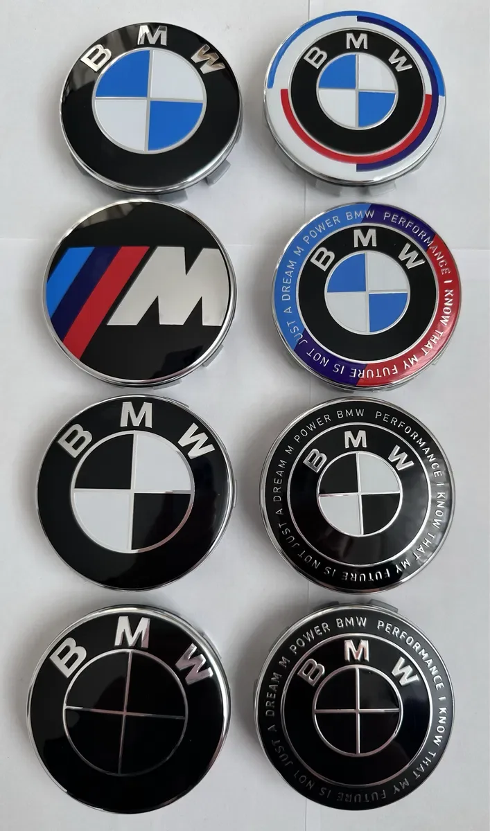 Ковпачки в диски BMW 56mm 68mm заглушки БМВ колпачки емблемиколпачки — фото 2