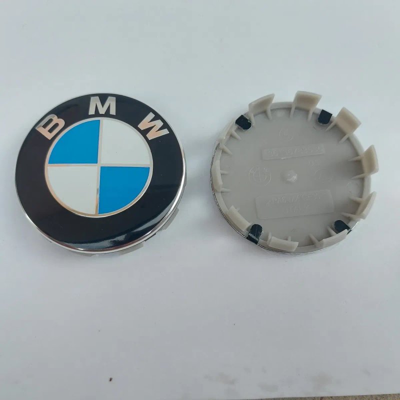 Ковпачки в диски BMW 56mm 68mm заглушки БМВ колпачки емблемиколпачки — фото 7