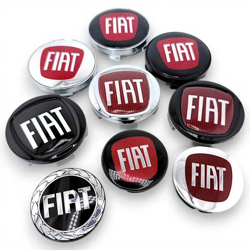 Ковпачки в диски Фіат Фиат заглушки для дисков Fiat емблема логотип — фото 7
