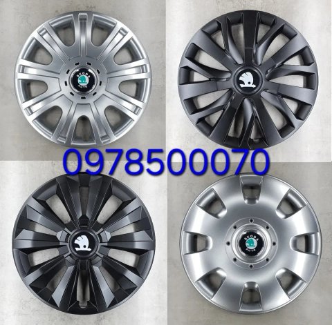 Ковпаки Шкода R15 Octavia Karoq Rapid Superb Fabia Yeti Колпаки Skoda
