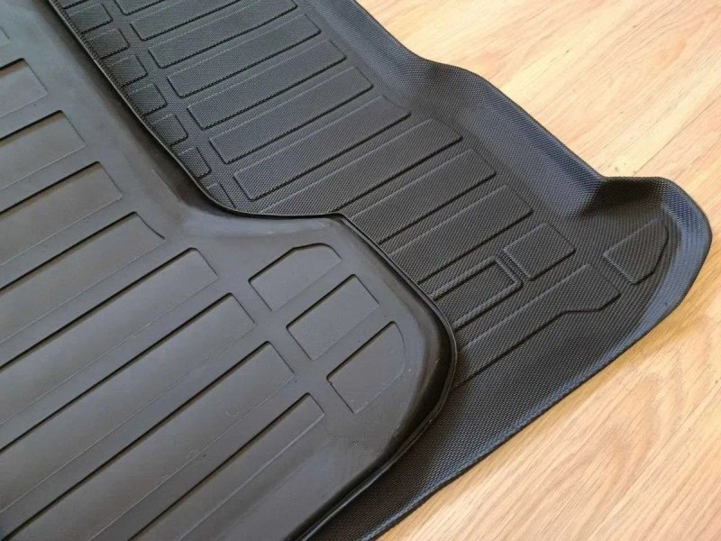 Коврик в багажник Toyota Land Cruiser Prado 150 Highlander XU70. Оригинальный 3D TPE килимок ковер багажника Тойота Прадо Хайлендер 4 — фото 5
