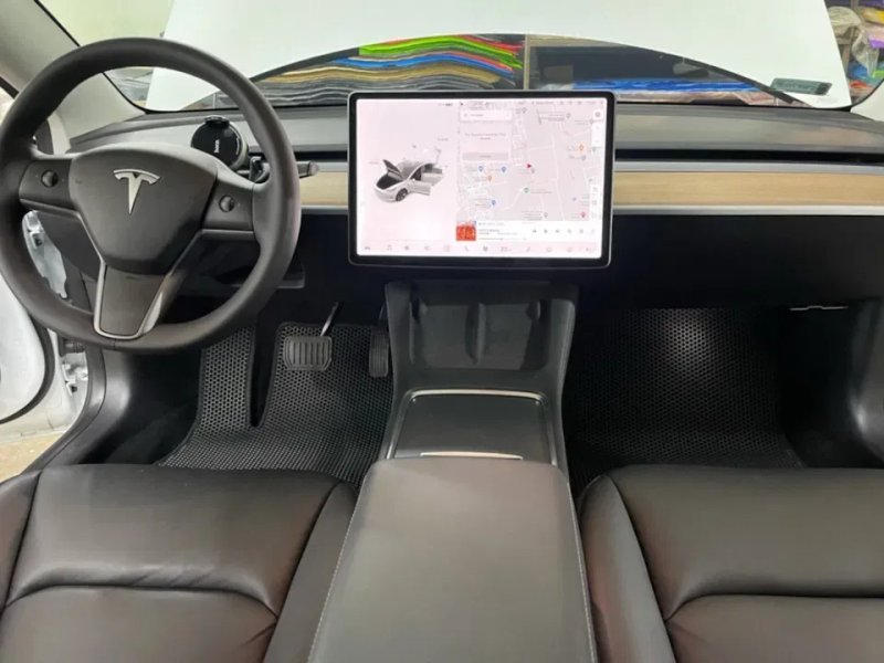 Коврик в Салон Ева,Eva Tesla Model S X Y 3 Лучшая Цена Оригинал — фото 2