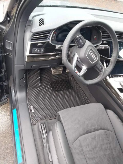 Коврики Audi q7 audi q7 q8 q5 q3 ауди ауді ева єва eva килими 3д audi