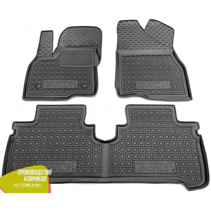 Коврики Chevrolet Captiva Bolt Volt Cruze Lacetti автогум в салон — фото 7