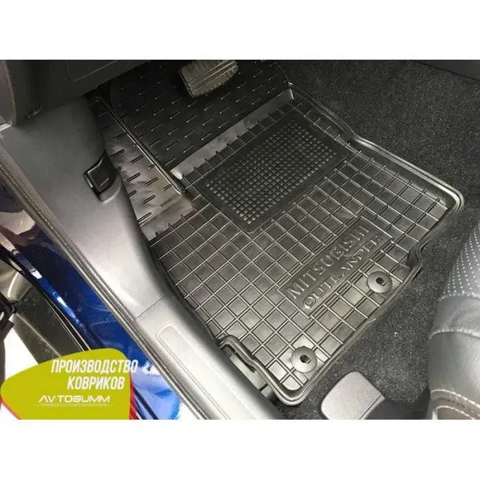 Коврики Mitsubishi Outlander 2012-2020 / 2020-2024 автогум резиновые — фото 6