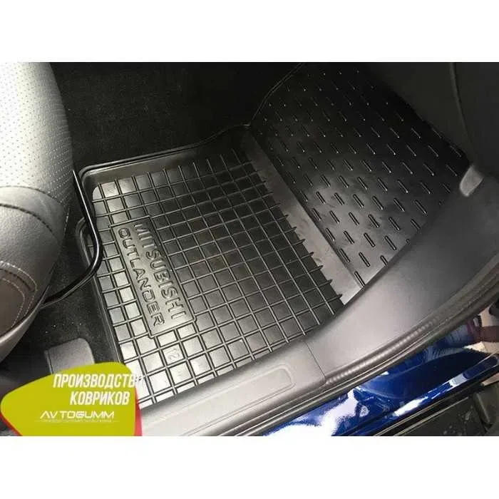 Коврики Mitsubishi Outlander 2012-2020 / 2020-2024 автогум резиновые — фото 7