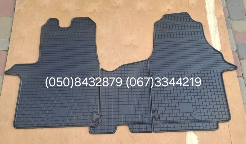 Коврики Renault Trafic 2, 3 Nissan Primastar, NV300, Opel Vivaro 1, 2 — фото 2