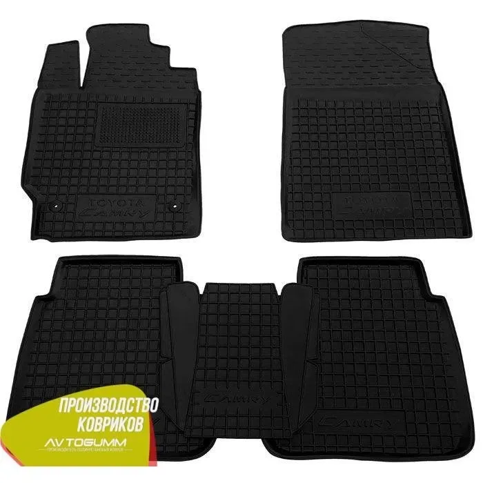 Коврики TOYOTA Camry/Avensis/Auris/RAV-4/Yaris/Corolla/Venza автогум — фото 2