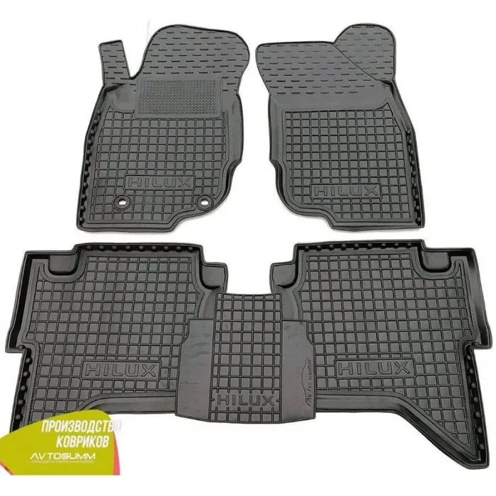 коврики TOYOTA Yaris 2006-2020/Rav-4/Auris/Camry/Corolla автогум салон — фото 4