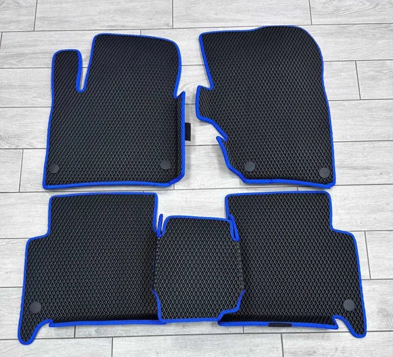 Коврики в салон 3D для Audi Q7 Q5 Q8 Q3 A4 A6 A7 A5 A8 килимки EVA / автоковрики для ауди / ева коврики с бортиками для ауди — фото 2