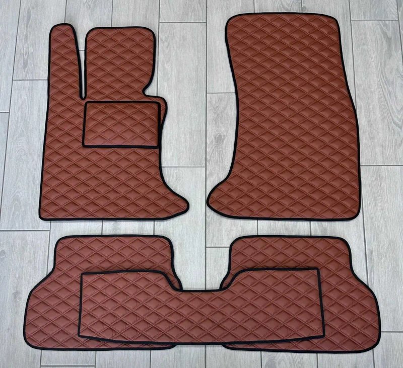Коврики в салон Экокожа Екошкіра для BMW X3 F25 X3 G01 X4 F26 X5 E53 — фото 6