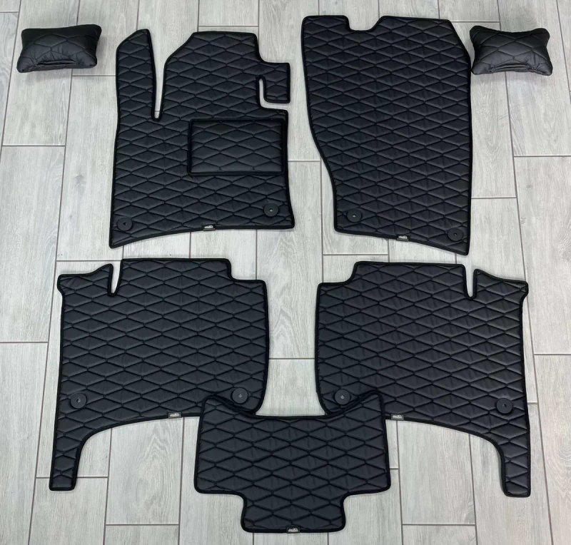 Коврики в салон экокожа екошкіра для ID-3 ID-4 Golf Touareg Tiguan — фото 7