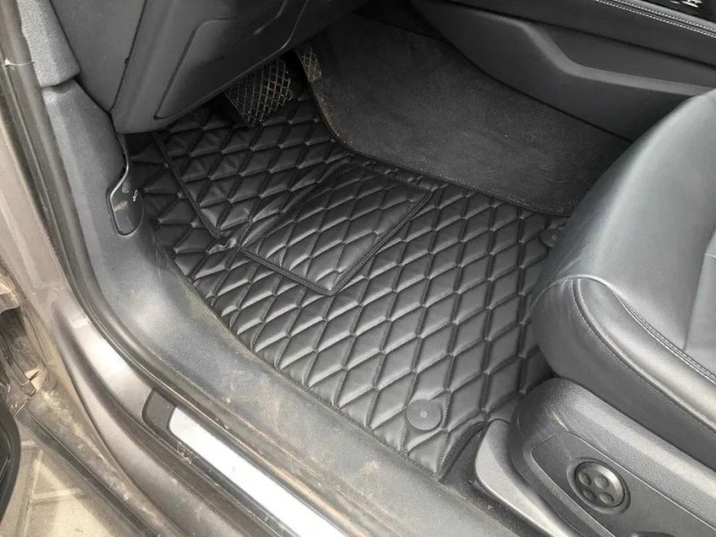 Коврики в салон Екошкіра для Audi (A4 B4 B5 B6 B7 B8 B9) Экокожа — фото 7