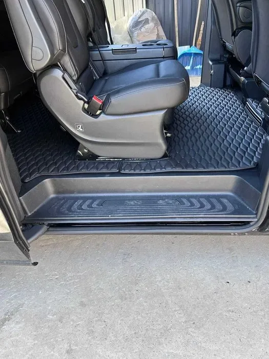 Коврики в салон Екошкіра для Mercedes Vito/Viano W447 V-Class 2014++ — фото 5