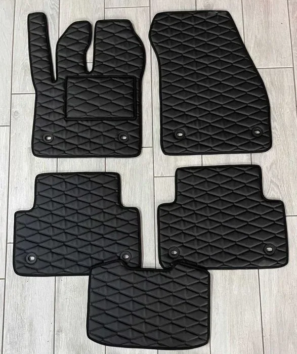 Коврики в салон Екошкіра,для Range Rover Evogue,Vogue,Velar,Range Rover Sport / Land Rover Discovery Sport автоковрики экокожа / коврики кожаные — фото 2