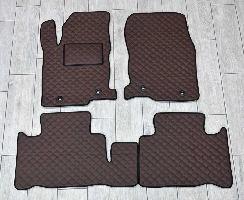 Коврики в салон Екошкіра Экокожа для Mazda M2 M3 M6 M5 CX5 CX7 MX30 — фото 7