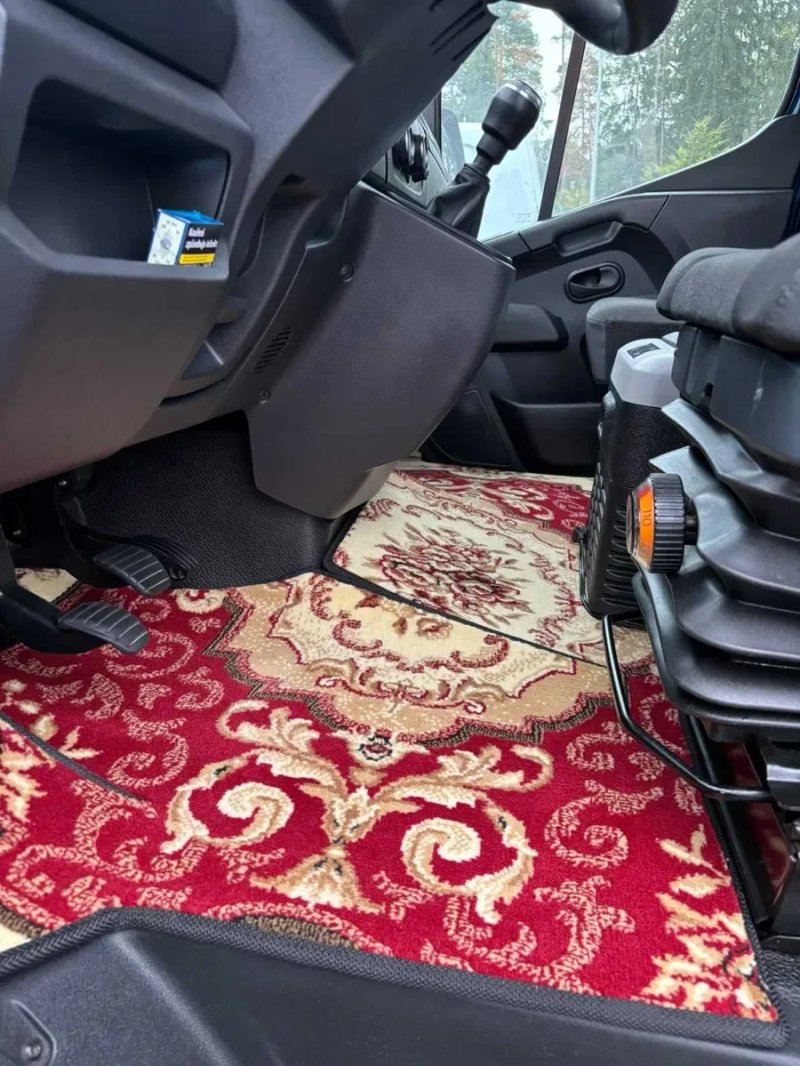 Коврики в салон Ретро коврики Renault Master 2010-2024 коврики бабушка — фото 4