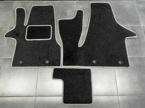 Коврики в салон ворсові Фольцваген Transporter T5,T4,T6/Sharan/Crafter