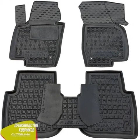 коврики Volkswagen Passat B6 B7 B8 Америка B3 B4 B5 автогум резиновые