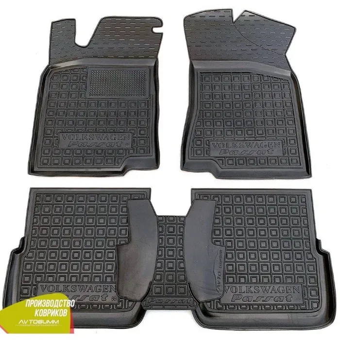 коврики Volkswagen Passat B6 B7 B8 Америка B3 B4 B5 автогум резиновые — фото 2