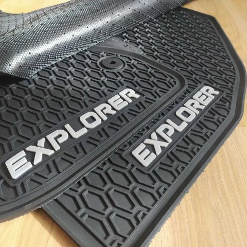 Ковры коврики в салон FORD EXPLORER Форд ЭКСПЛОРЕР 2010-2019 OEM Style