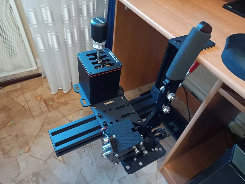 Крепление сетап Oddor для Sim Rasing на ПК ( Shifter,КПП ,Ручник,Секвенталка) — фото 2