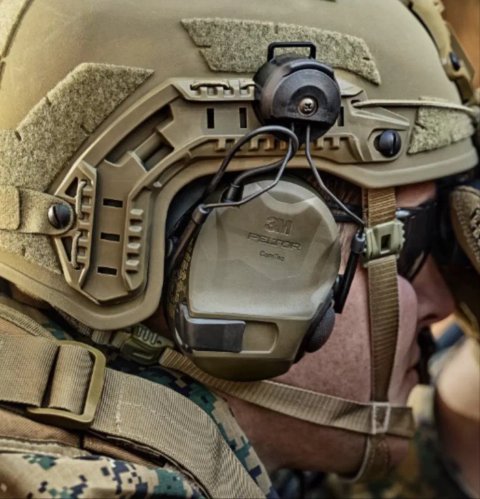 Кріплення ARC Адаптер 3M Peltor P3ADG47-F SV/2 для рейок ARC моделi ComTac VIII