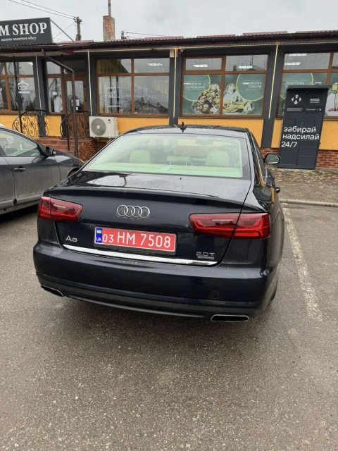 Кришка багажника ауді audi a6 c7 рест