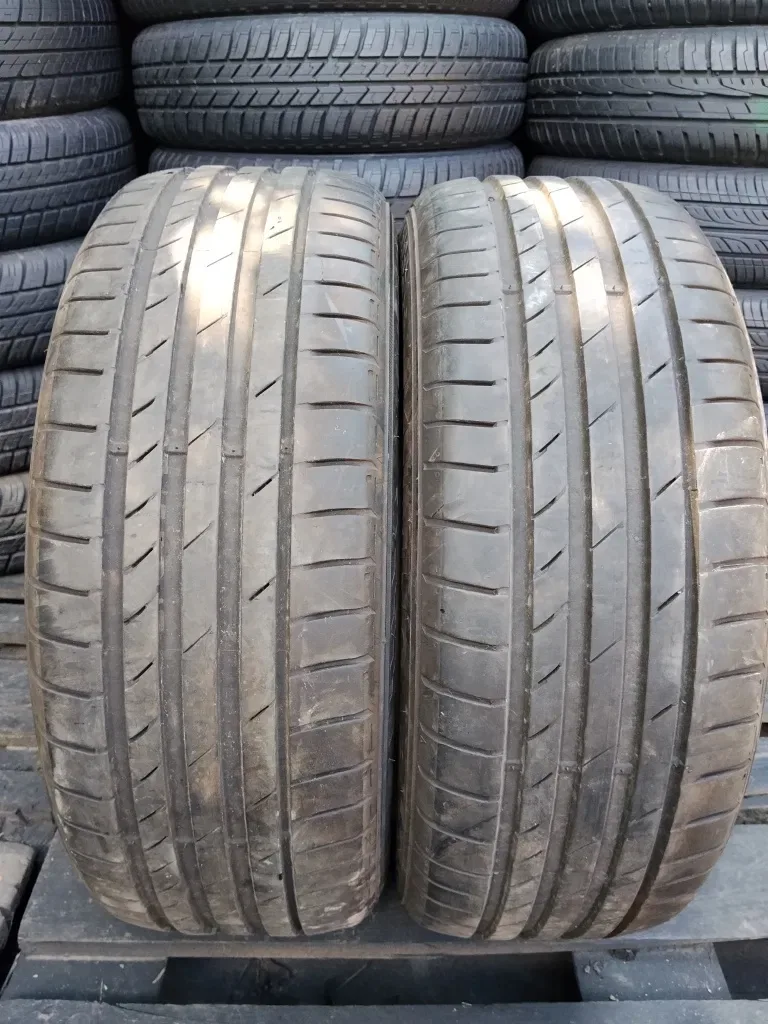 Kumho 205 55 r17 2шт шини літні б'у резина з Європи — фото 2