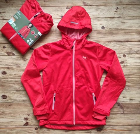 Куртка софтшел дитяча підліткова  Rocktrail Waterproof Softshell Red ОРИГІНАЛ