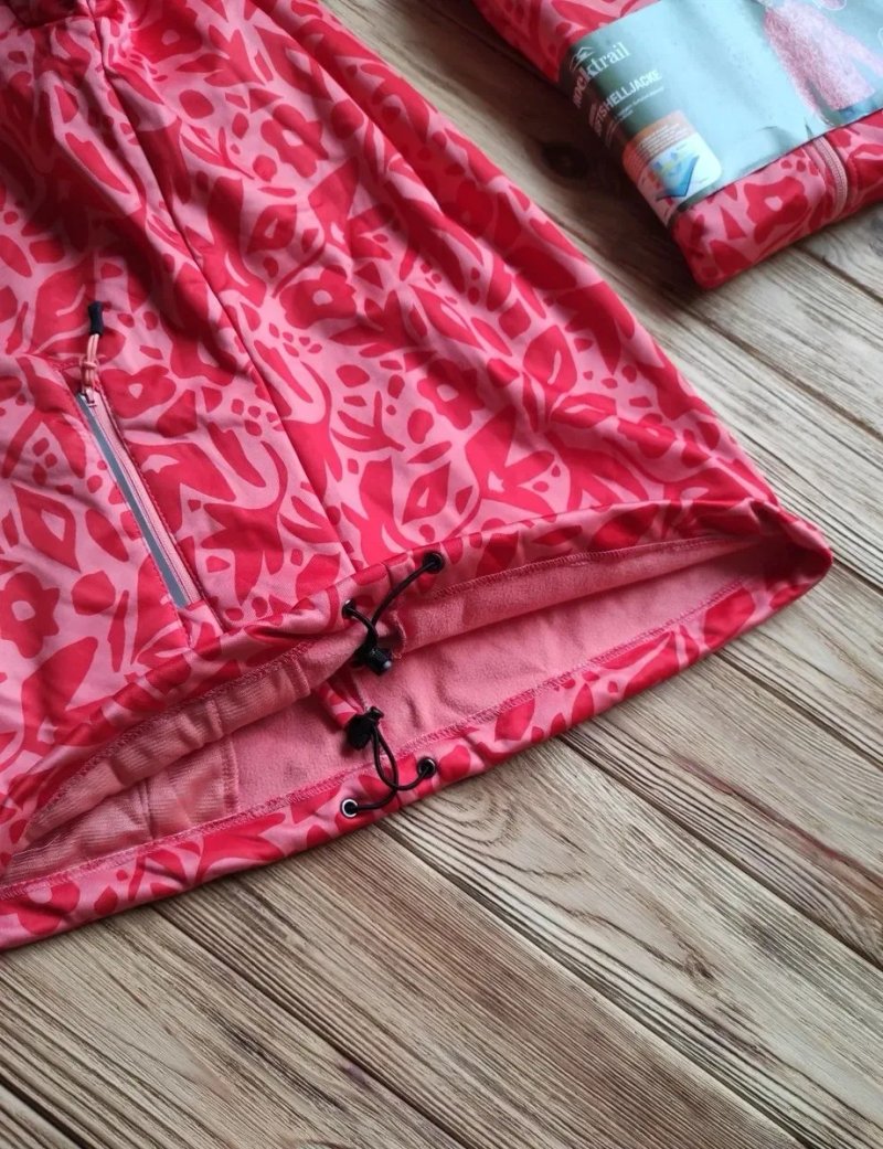 Куртка софтшел дитяча підліткова Rocktrail Waterproof Softshell Red Coral ОРИГІНАЛ — фото 3