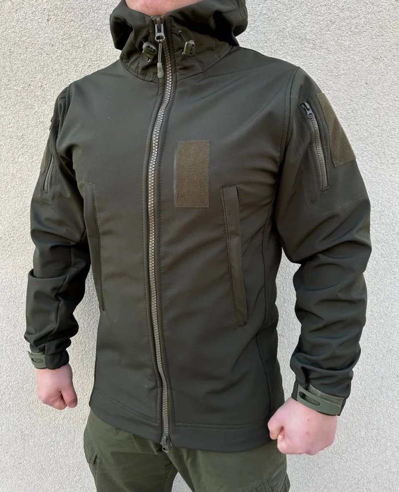Куртка тактична софтшел soft shell військова мультикам тактическая — фото 5