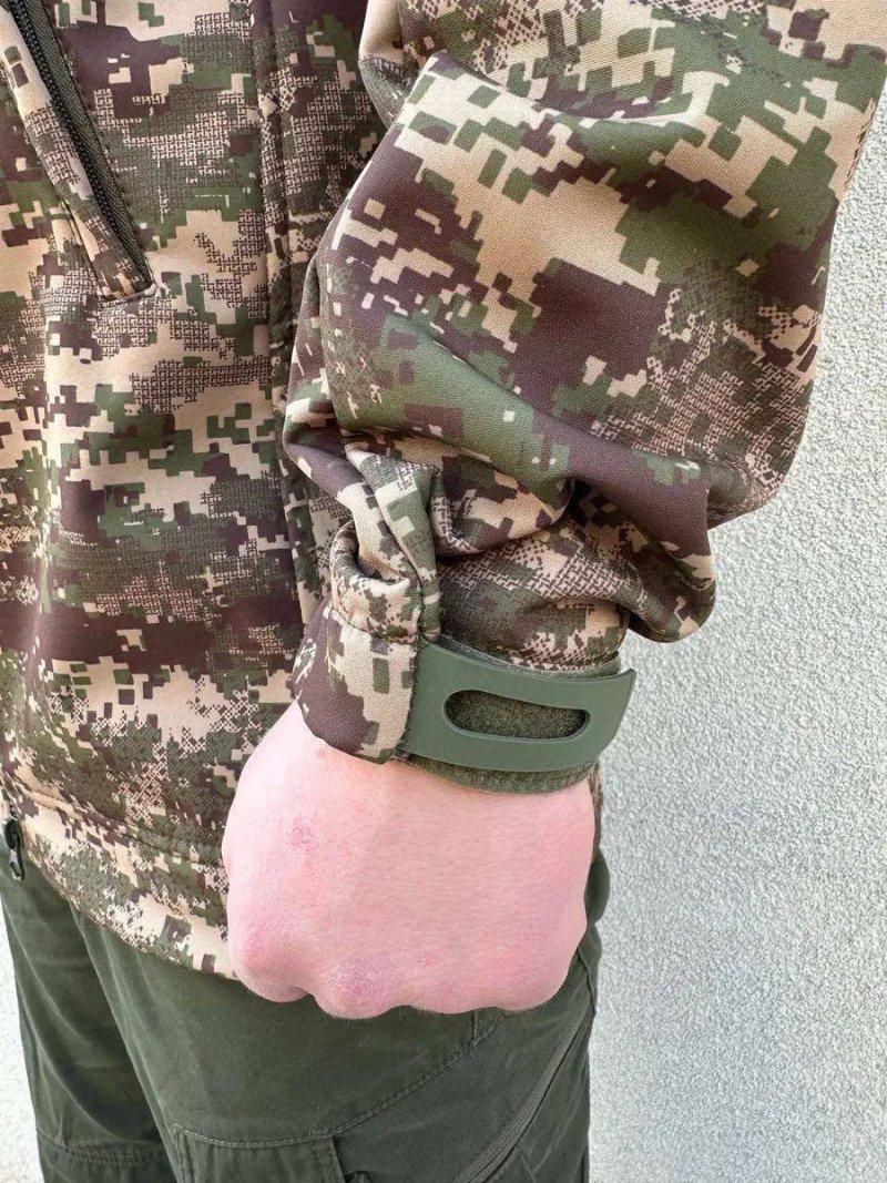 Куртка тактична софтшел soft shell військова мультикам тактическая — фото 6