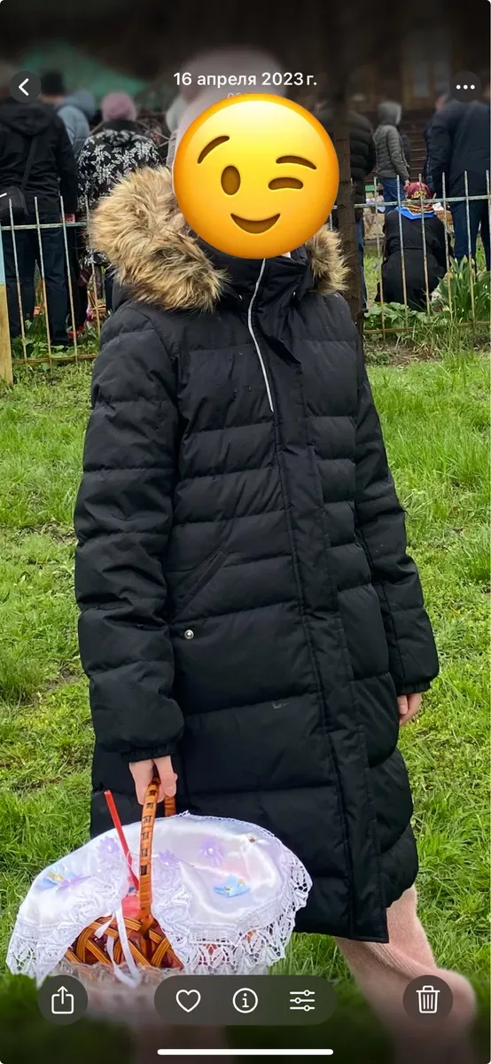 Куртка зимова, пальто, пуховик Reima(Рейма) дитяче для дівчинки на 140-146 — фото 2
