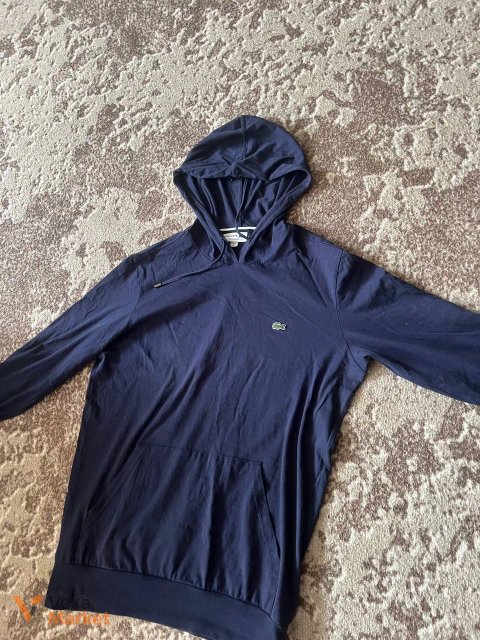 Lacoste Regular Fit Худі темно-синього кольору