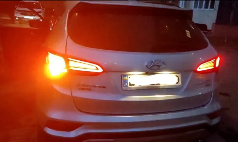Лампа в поворот Led желтый в красном фонаре Osram 80W Янтарный USA США — фото 6